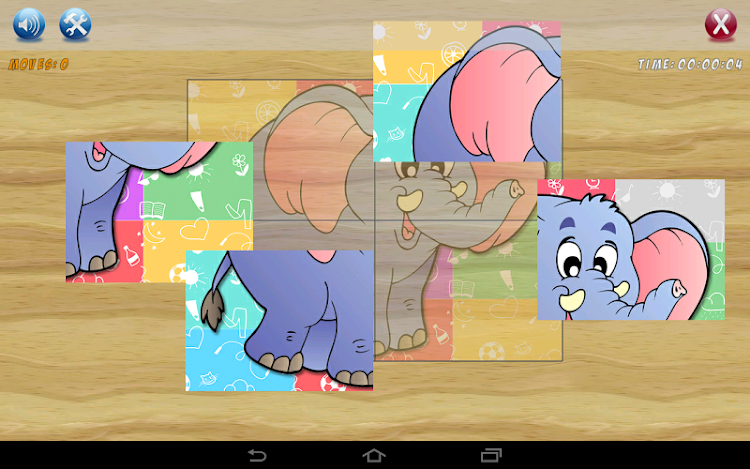 #3. Puzzles for kids (Android) By: ArininSoft