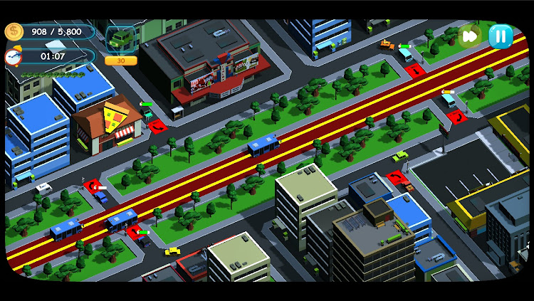 #7. Casual Traffic (Android) By: Amaibu Studio