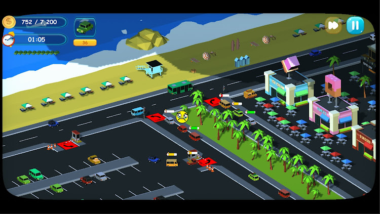 #8. Casual Traffic (Android) By: Amaibu Studio