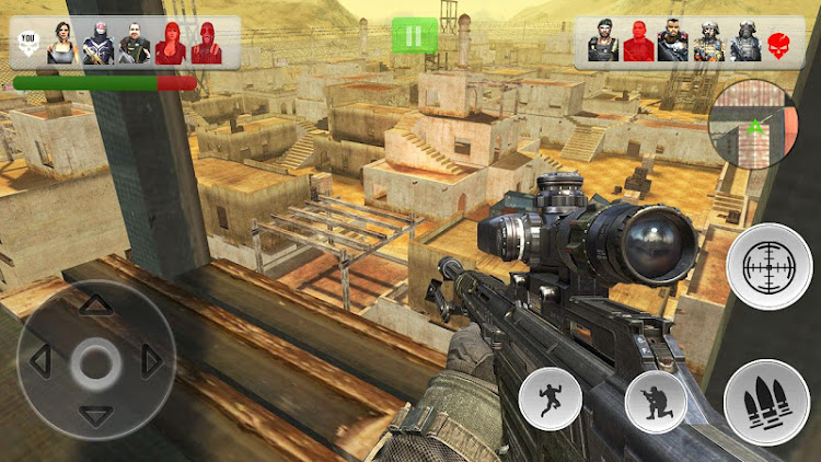 #3. FPS Shooter 3D (Android) By: Gamezeniq Technologies