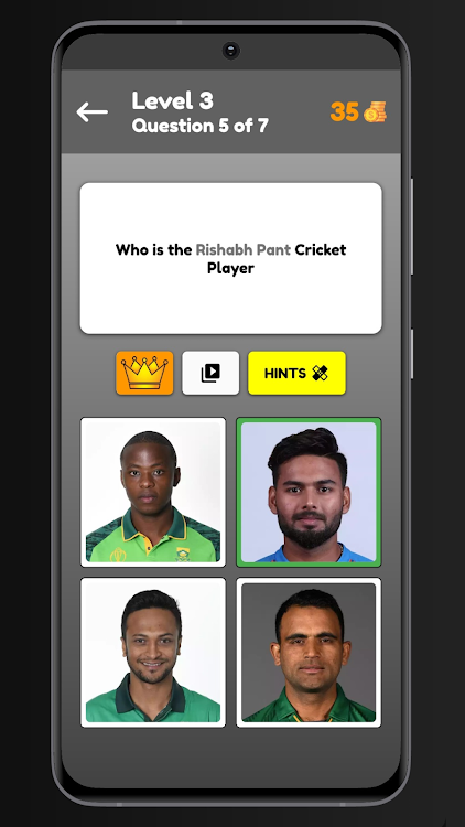 #4. Cricket Quiz (Android) By: Ganesh Panwar