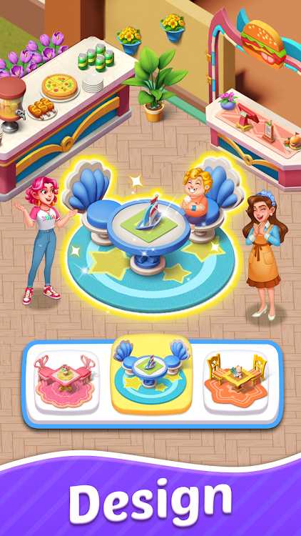 #5. County Story: Merge & Cooking (Android) By: X-FUN Game