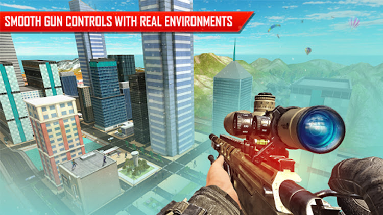 #3. Counter Sniper Shooting Game (Android) By: Gamezeniq Technologies