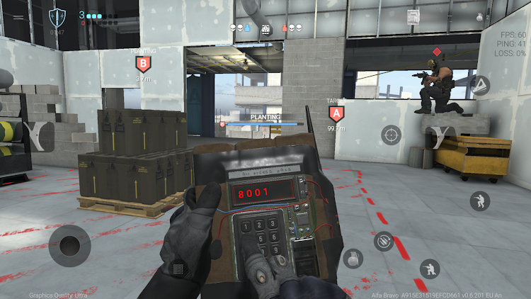 #4. Combat Master Mobile FPS (Android) By: Alfa Bravo Inc.