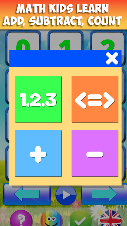 #4. Numbers for kids 1 to 10 Math (Android) By: Mama papa