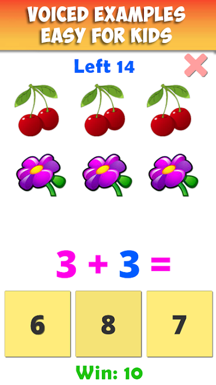 #5. Numbers for kids 1 to 10 Math (Android) By: Mama papa