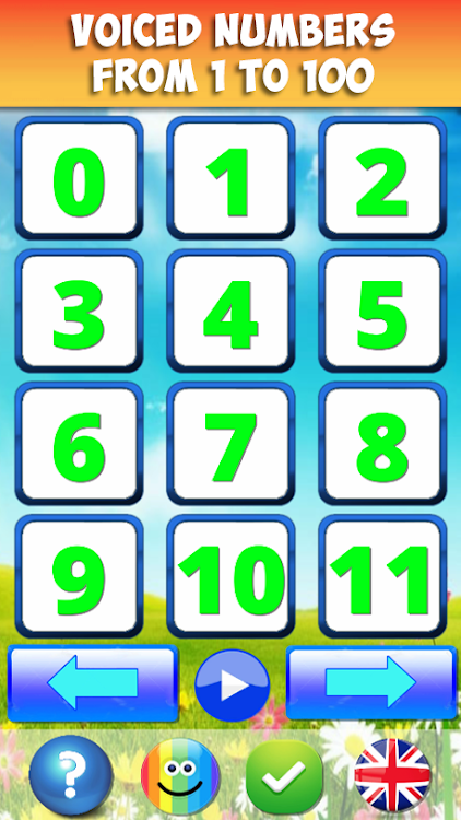 #8. Numbers for kids 1 to 10 Math (Android) By: Mama papa