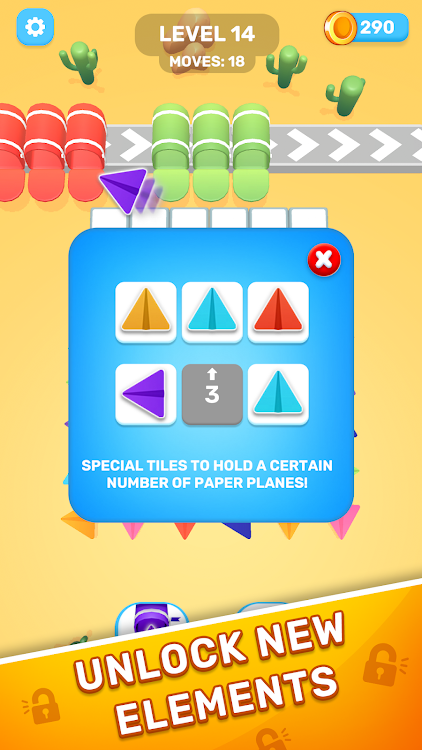 #3. Paper Plane Jam 3d (Android) By: Superhead Studio