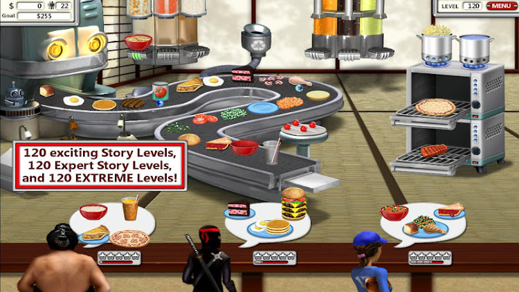 #7. Burger Shop 2 Deluxe (Android) By: GoBit Games