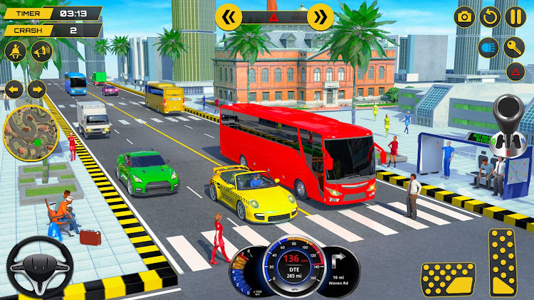 #6. Taxi Games: City Car Driving (Android) By: Gamesoft Studios