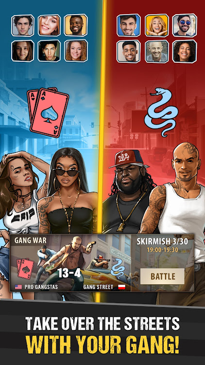 #3. The Gang: Street Mafia Wars (Android) By: Gamesture sp. z o.o.