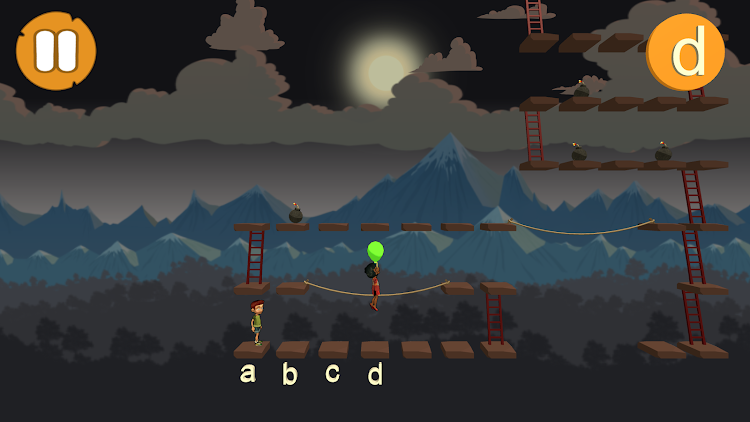 #2. Alphabet and Ladders (Android) By: Andulf Games