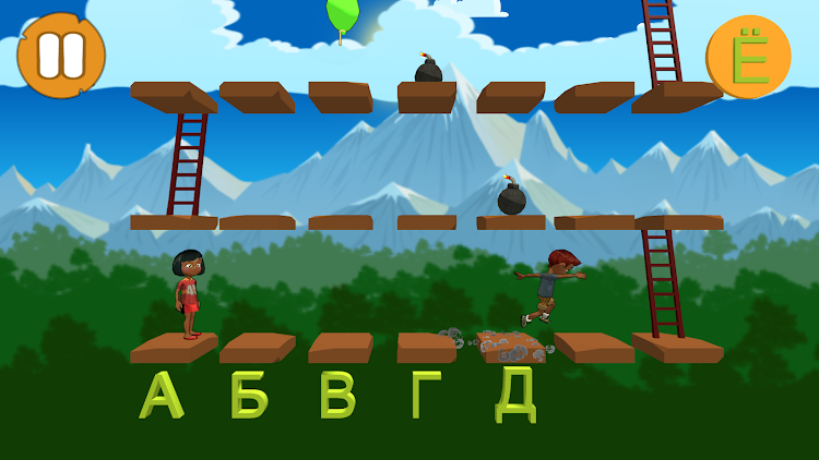 #7. Alphabet and Ladders (Android) By: Andulf Games