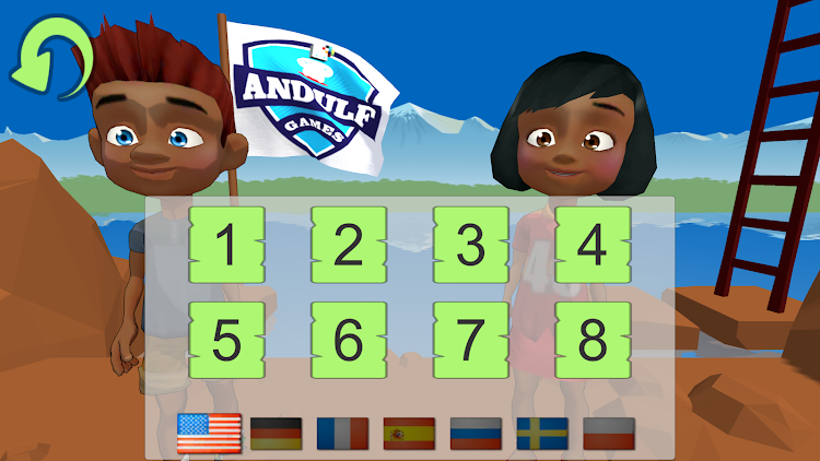 #8. Alphabet and Ladders (Android) By: Andulf Games