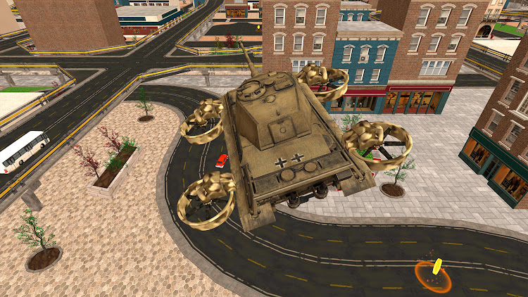 #4. Flying Truck Pilot Driving 3D (Android) By: iDivine Creation Technologies