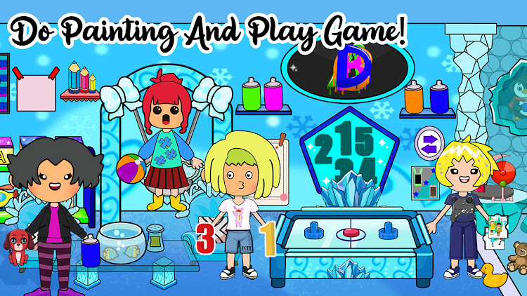 #2. Ice Princess Castle : Pretend (Android) By: Kid Fun Factory