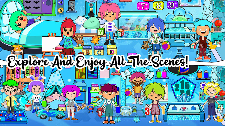 #3. Ice Princess Castle : Pretend (Android) By: Kid Fun Factory