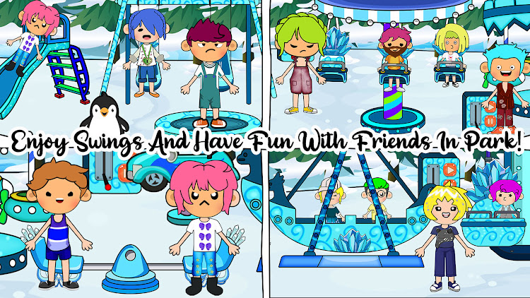 #5. Ice Princess Castle : Pretend (Android) By: Kid Fun Factory