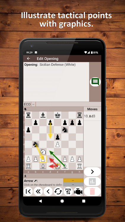 #5. Chess Openings Trainer Pro (Android) By: beadapps