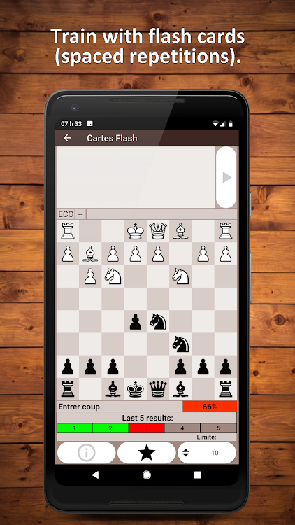 #7. Chess Openings Trainer Pro (Android) By: beadapps