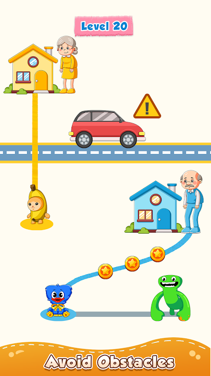 #2. Granny Rush: Draw To Go Home (Android) By: PANTHERA