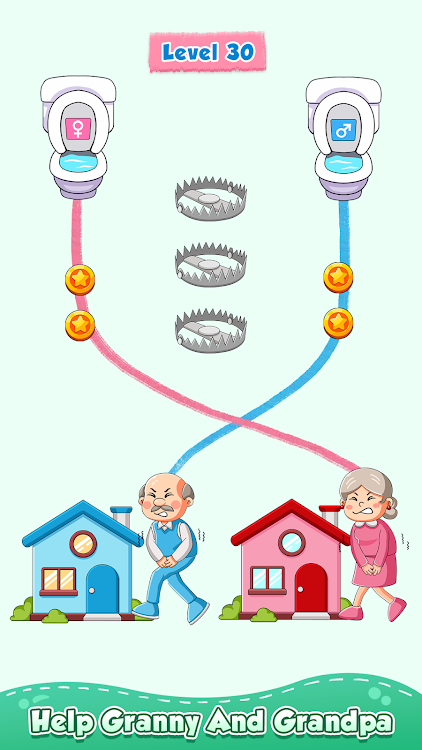 #3. Granny Rush: Draw To Go Home (Android) By: PANTHERA