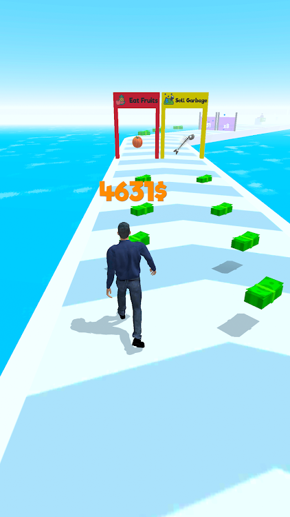 #4. Debt Run - Run Race 3D Games (Android) By: Supercode Games