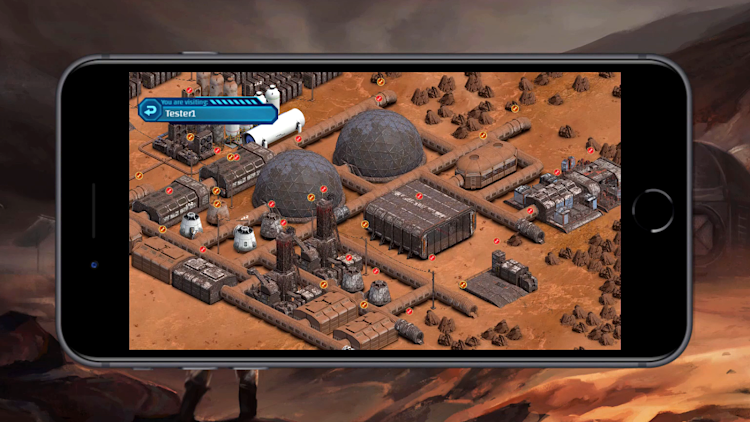 #6. Occupy Mars: Colony Builder (Android) By: Pyramid Games S.A.