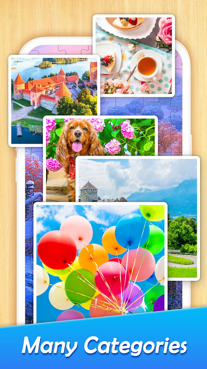 #4. Jigsaw Puzzle Game HD Puzzles (Android) By: FindinGame