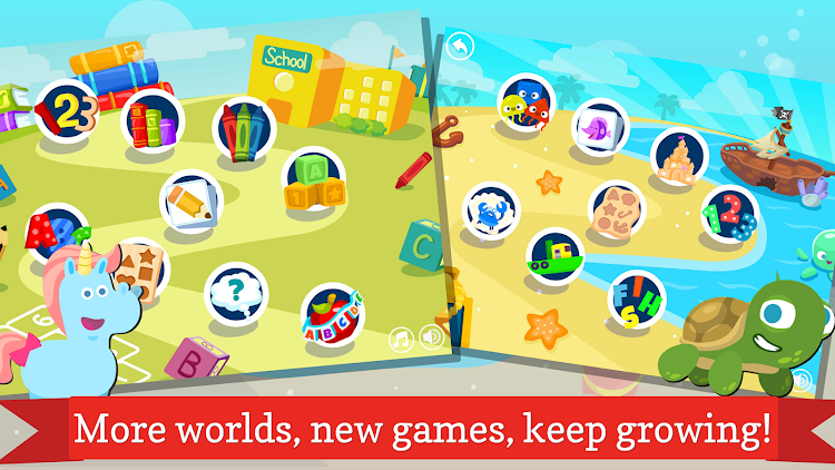 #5. Pocket Worlds - Fun Kids Game (Android) By: Tuxedo Games