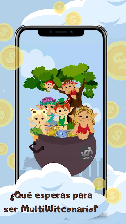 #5. Witcoins: Aprende, Gana dinero (Android) By: Witcoins Network