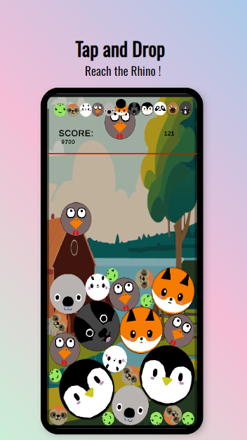 #4. Merge Animals: Animal Drop (Android) By: Yusuf Erarslan