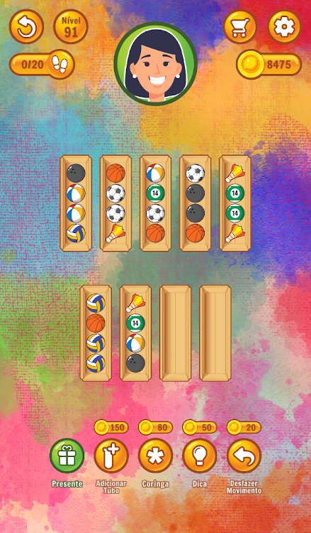 #7. Sort It All: Ball Sort Puzzle (Android) By: Warp Lemon