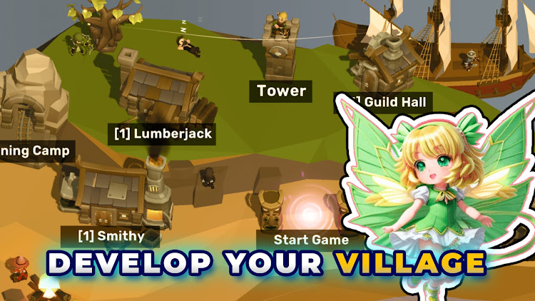 #5. Village Heroes : Roguelike TD (Android) By: Evrac Studio