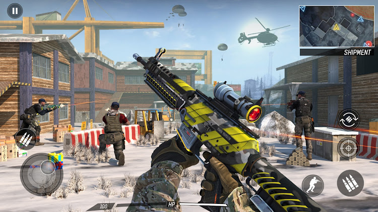 #9. Gun Game: Hero FPS Shooter (Android) By: War Stone