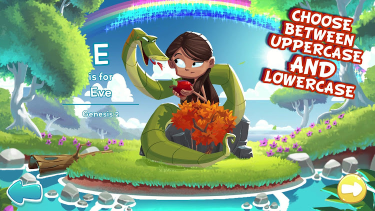 #3. Bible ABCs for Kids! (Android) By: Salvation's Story