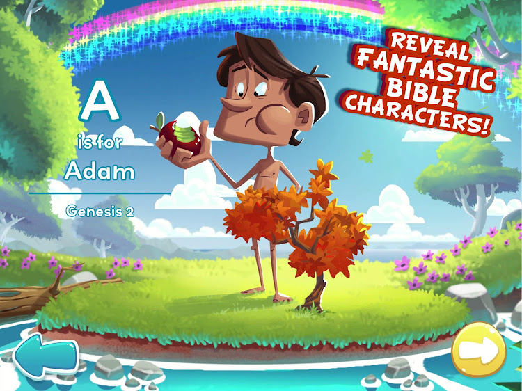 #9. Bible ABCs for Kids! (Android) By: Salvation's Story