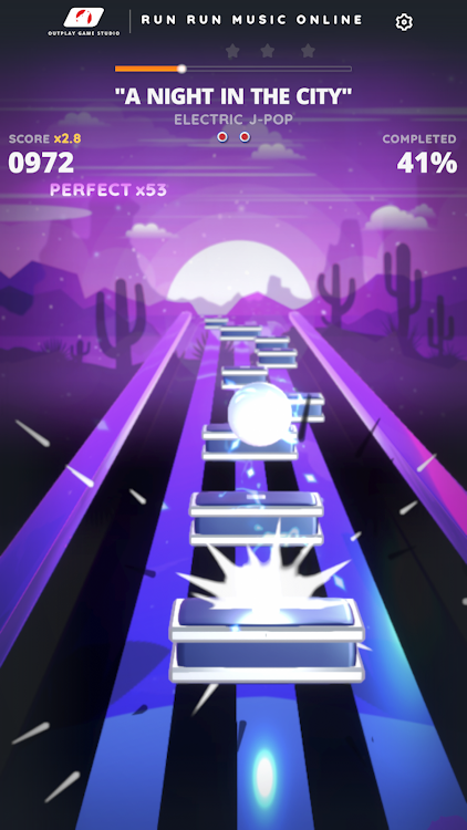 #6. Run Run Music Online (Android) By: OUTPLAY GAME STUDIO