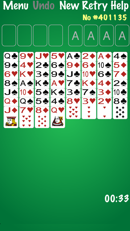 #5. FreeCell! (Android) By: dotpico