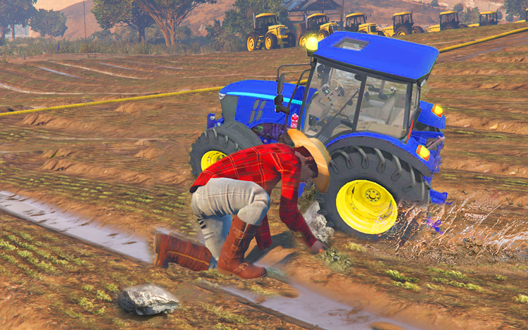 #3. Heavy Tractor Farming Game 3D (Android) By: Infinite Gaming Lab