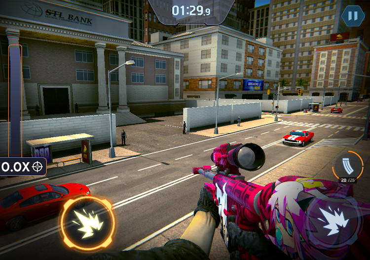 #9. Modern Sniper 3d: Gun Shooting (Android) By: Freak Gaming Studio