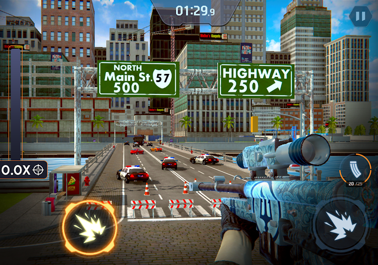 #10. Modern Sniper 3d: Gun Shooting (Android) By: Freak Gaming Studio