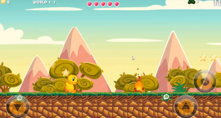 #9. Tweety Adventure (Android) By: MIKMONIKS Technologies