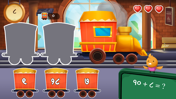 #4. Math's Fun Train Builder (Android) By: Techedu