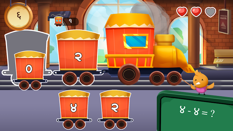 #7. Math's Fun Train Builder (Android) By: Techedu