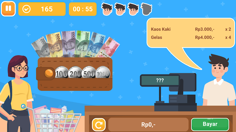 #2. Bermain Uang Rupiah (Android) By: Qreatif