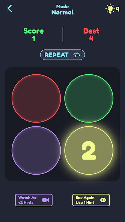 #2. Bulbs - A game of lights (Android) By: Eggies