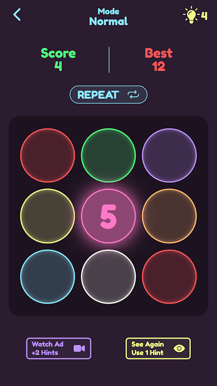 #3. Bulbs - A game of lights (Android) By: Eggies