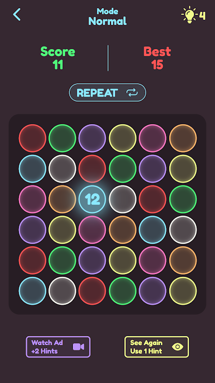 #5. Bulbs - A game of lights (Android) By: Eggies