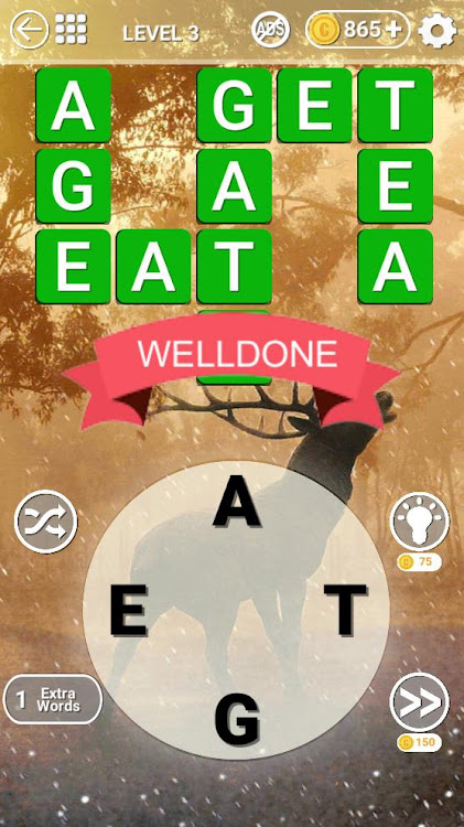 #3. Word Lands: Nature Trip Puzzle (Android) By: Dark Word Games